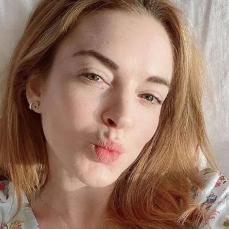 ليندسي لوهان- الصورة من حسابها على إنستغرام