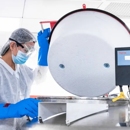 بدء علاج مرض التصلب اللويحي بالخلايا الجذعية في الإمارات. الصورة من "وام"