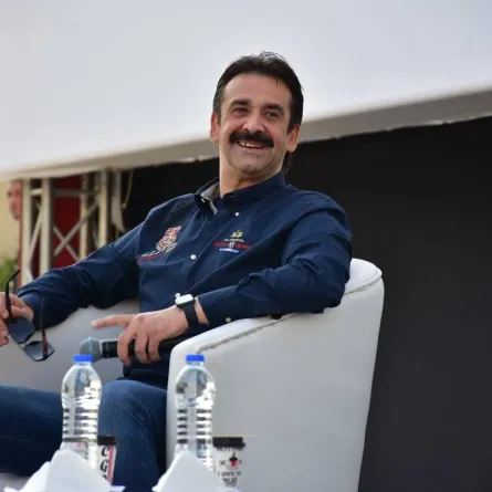 كريم عبد العزيز في ندوة تكريمه - الصورة من المسؤول الإعلامي بمهرجان القاهرة السينمائي