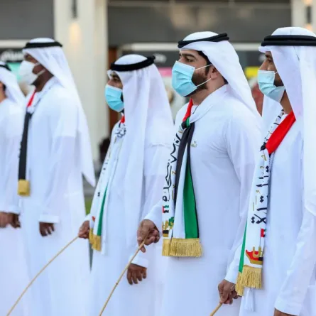 الإمارات تحتفل باليوم الوطني الـ 50 - الصورة من وام