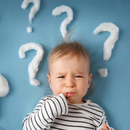 الطفل المدلل كثير البكاء