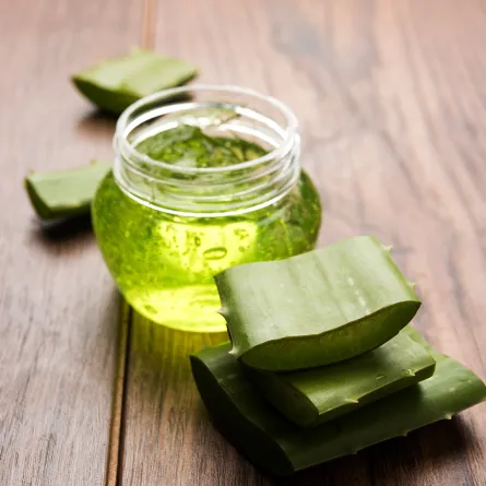 جل الصبار للشعر بعد الاستحمام