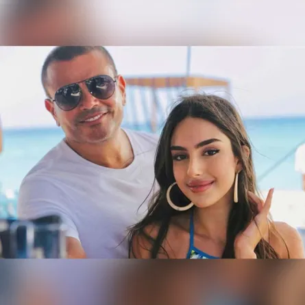 عمرو دياب وتيارا واهب - الصورة من حسابها على انستغرام