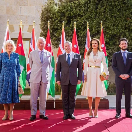 دوقة كورنوال تنضم للملكة رانيا لزيارة مركز الملكة رانيا للأسرة والطفل- الصورة من حساب الملكة رانيا على انستغرام