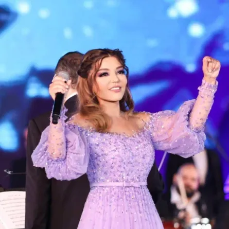 سميرة سعيد من مهرجان الموسيقى العربية - الصورة من حسابها على انستغرام