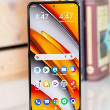 هاتف Poco F3 long-term- الصورة من موقع "gsmarena "