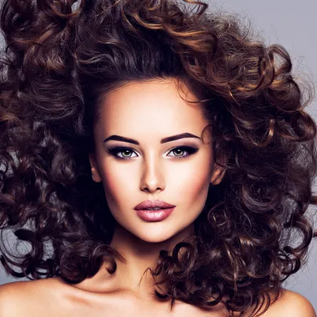 جل طبيعي للشعر الكيرلي