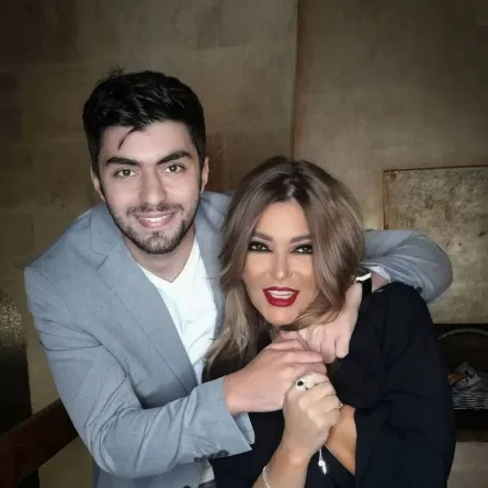 سميرة سعيد وابنها شادي - الصورة من حسابها على انستغرام
