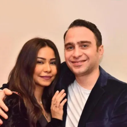 شيرين عبد الوهاب وحسام حبيب - الصورة من حسابها على انستغرام