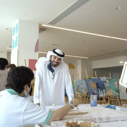 المدينة المستدامة تطلق حملة "عبارات في حب الإمارات". الصورة من "وام"