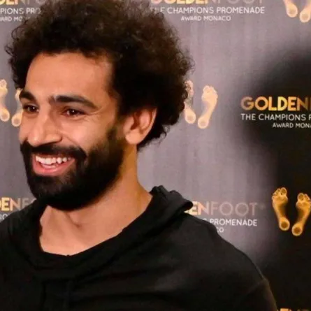 محمد صلاح- الصورة من حساب Golden Foot على إنستغرام