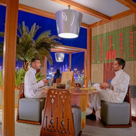 مطاعم البوليفارد - الصورة من حساب موسم الرياض على تويتر