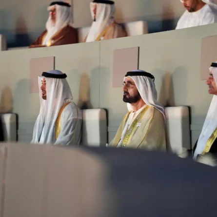 الاحتفال الرسمي باليوم الوطني لدولة الإمارات العربية المتحدة - الصورة من حساب الشيخ محمد بن راشد آل مكتوم على تويتر