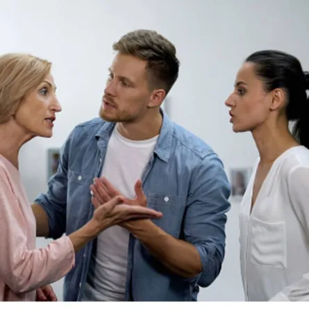 المعاملة مع أهل الزوج