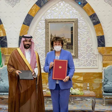 تعزيز التعاون والتبادل الثقافي السعودي الفرنسي- الصورة من واس