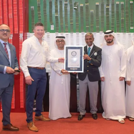 دبي تدخل موسوعة غينيس - الصورة من وام