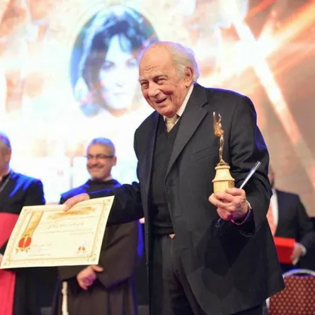 رشوان توفيق - الصورة من حساب المركز الكاثوليكي على الفيس بوك