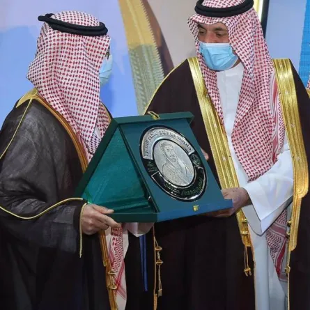 جامعة نجران تحصد جائزة أفضل مبادرة للتطوع الصحي - الصورة من حساب الجامعة على تويتر