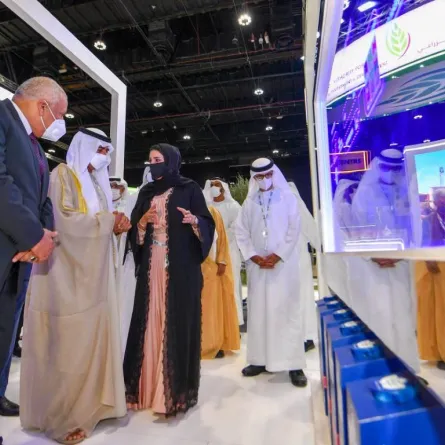 معرض أبوظبي للتمور يعتبر بوصلة مهرجانات التمور العربية. الصورة من "وام"