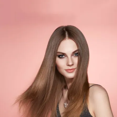 صبغات شعر بني فاتح