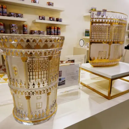 هدايا بماء الذهب في أنا عربية - الصورة من حساب واس جودة الحياة على تويتر