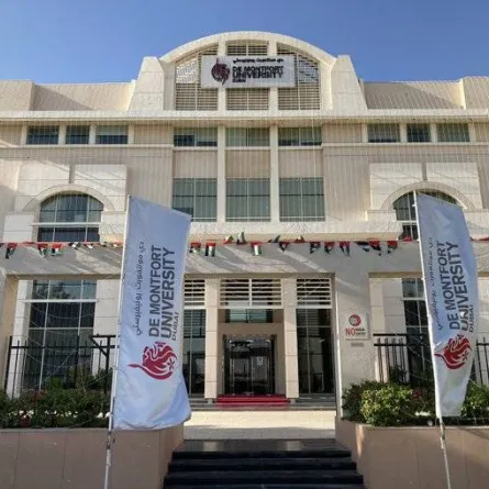 جامعة دي مونتفورت تطلق رسميا أول حرم جامعي دولي لها في دبي. الصورة من تويتر dmuleicester