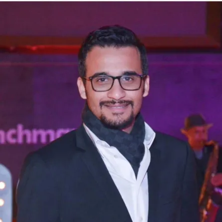 محمد زكي حسنين - الصورة من مجلة سيدتي