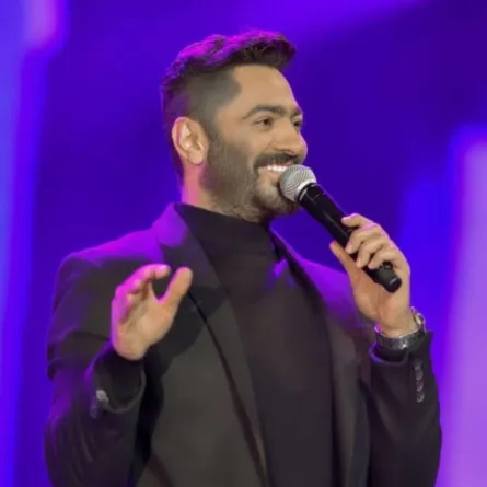 تامر حسني  - الصورة من حساب تامر على انستغرام