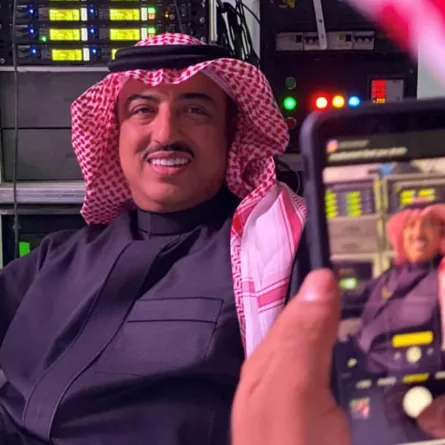 أصيل ابو بكر - الصورة من انستقرام الفنان