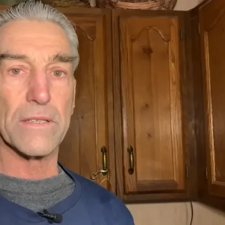 "براين شيلتون" المريض الذي خضع للعلاج. الصورة من spectrumnews1