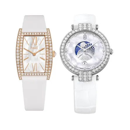 موديلات ساعات بيضاء لإطلالة ناعمة للعروس