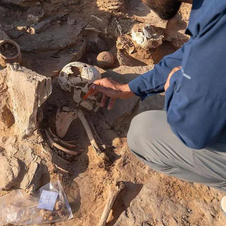 اكتشافات جديدة في أعمال التنقيب بموقع قرية - الصورة من واس