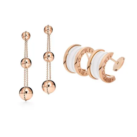 اقراط ذهب عصرية وعملية موضة 2022