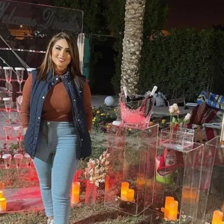 زمن عبدالله - الصورة من حسابها على الانستغرام