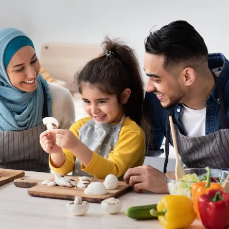 صورة لعائلة عربية