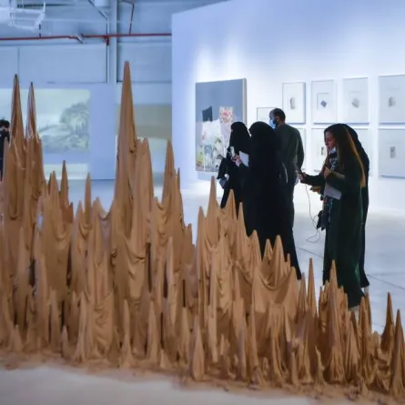 أعمال للفن المعاصر في بينالي الدرعية