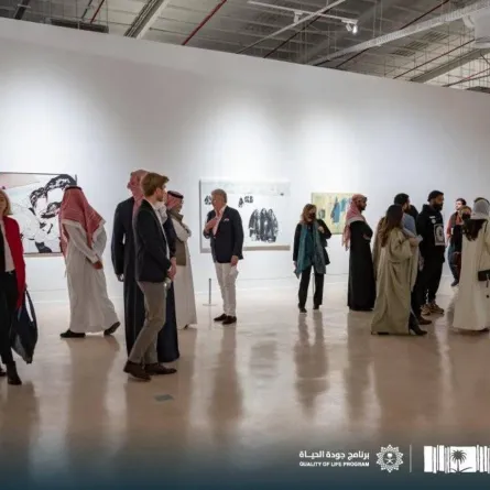 بينالي الدرعية للفن المعاصر - الصورة من حساب وزارة الثقافة على تويتر