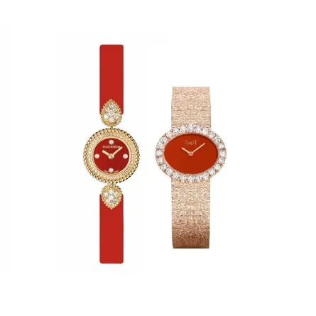 ساعات نسائية بميناء الكارنيليان لإطلالة شتوية فاخرة