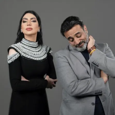 خالد امين وعبير احمد - الصورة من انستغرام الفنان