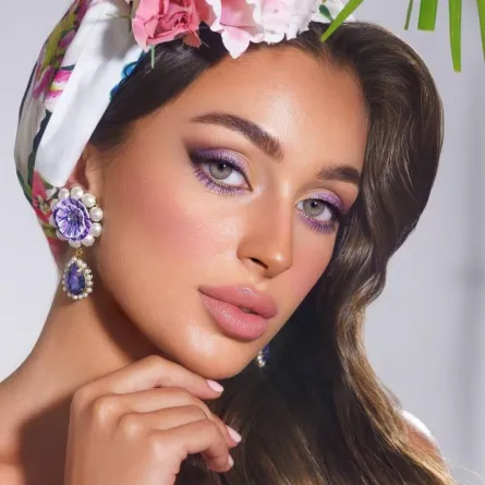 مكياج عيون سعودي