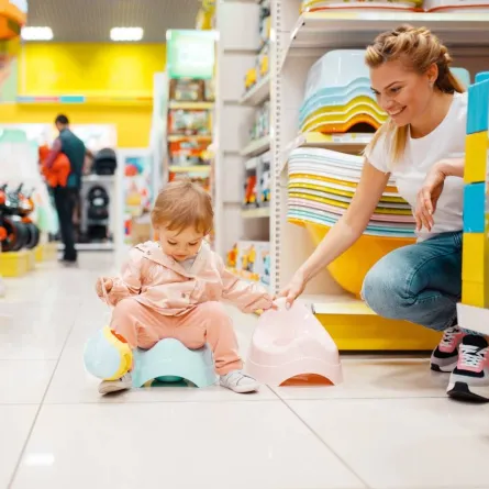 صورة لأم تعرف طفلها على النونية أولاً