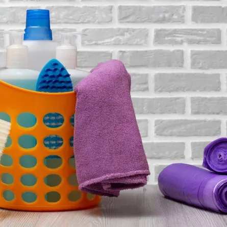  تنظيف سلّة المهملات 