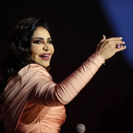 الفنانة أحلام تحيي حفلاً في موسم الرياض - الصورة من المركز الإعلامي لبنش مارك