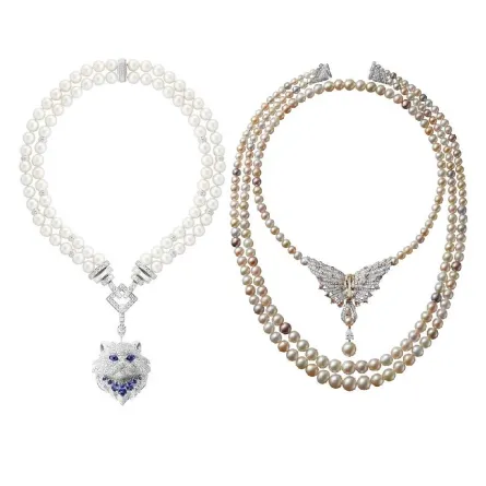 موديلات قلائد لؤلؤ لشتاء 2022