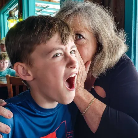 صورة لطفل غاضب