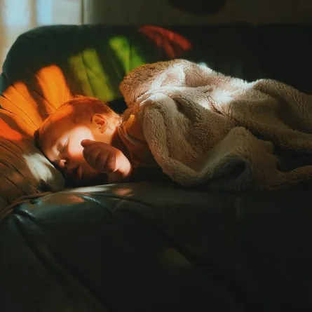 صورة لمولود نائم