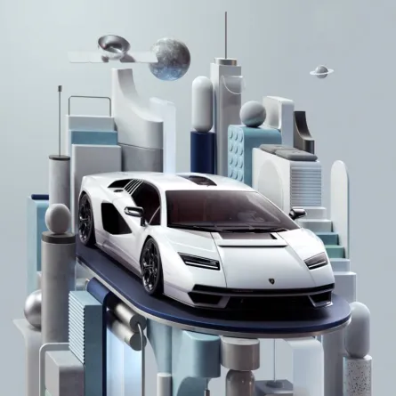 لامبورغيني تستعرض مجموعة لوحات تحتفي بنجاح أيقونتها ’ كونتاش LPI 800-4‘ الجديدة 