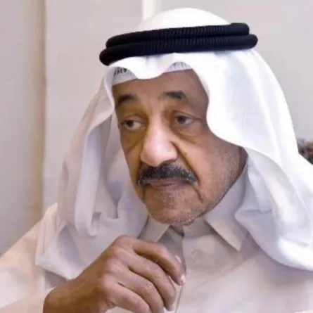 عبدالامام عبدالله - الصورة من حسابه ابنه جاسم على تويتر