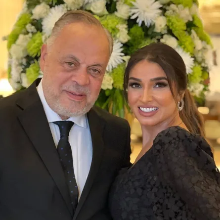 روجينا وأشرف زكي - الصورة من حسابها على انستغرام