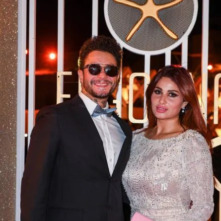 أحمد الفيشاوي وندى الكامل - الصورة من حسابها على انستغرام